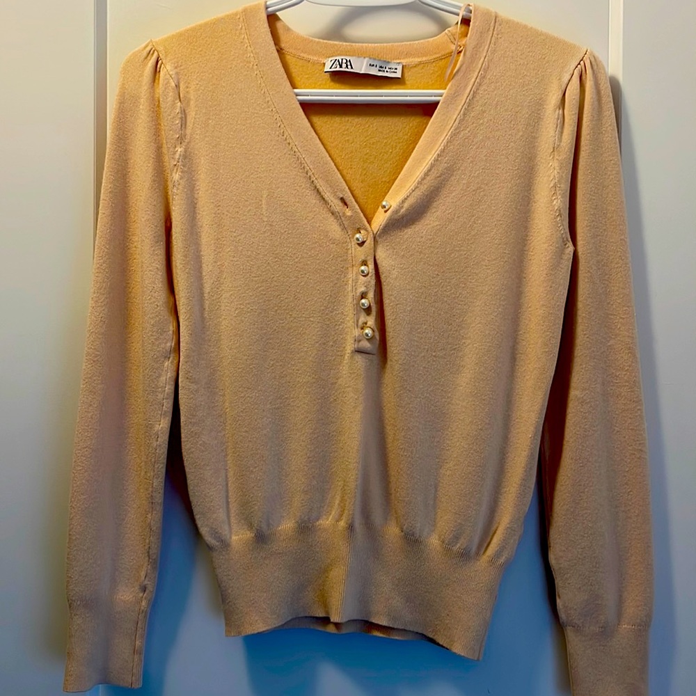 Knitted top Zara
